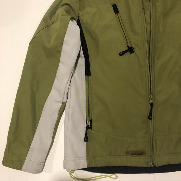 Outer Boundary Jacket Green and White Womens size Medium - Picture 2 of 8